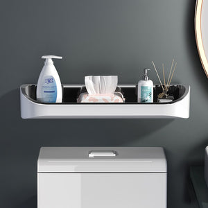 ABS Wall-mounted Bathroom Shelf Toilet Storage Rack Lotions Storage Kitchen Organizer For Bathroom Organization Accessories