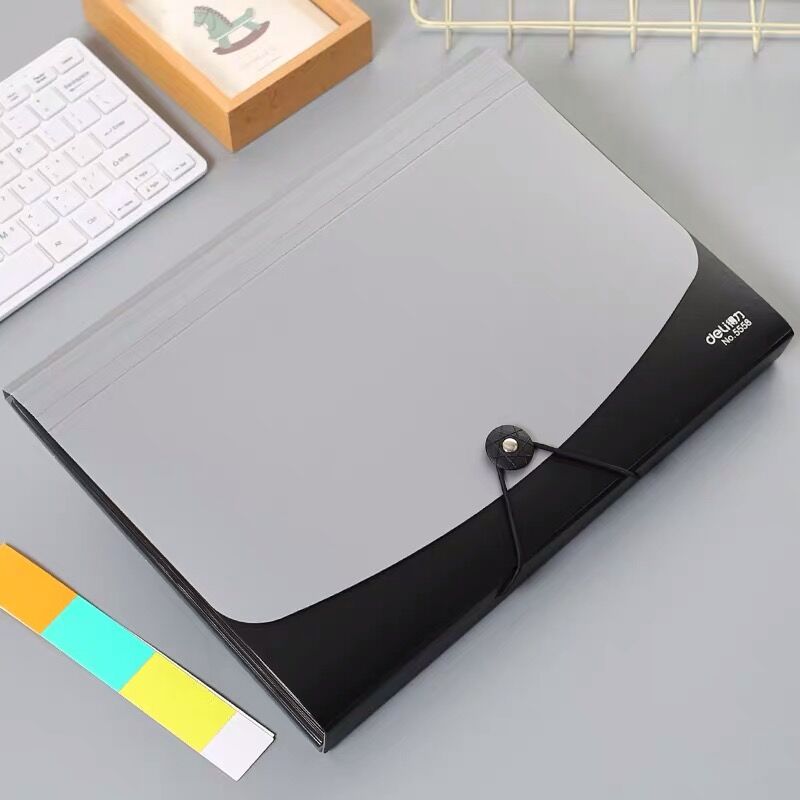 New Arrival 12 Layer A4 Multilayer Desk File Folder Expanding Bag Document Paper Storage Organizer Case School Office Stationery