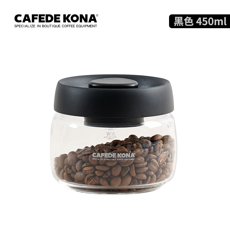 CAFEDEKONA Glass Canister Vacuum Glass Sealed Tank Borosilicate Glass Storage Jar With Lid Food Storage Jar Kitchen Storage Box