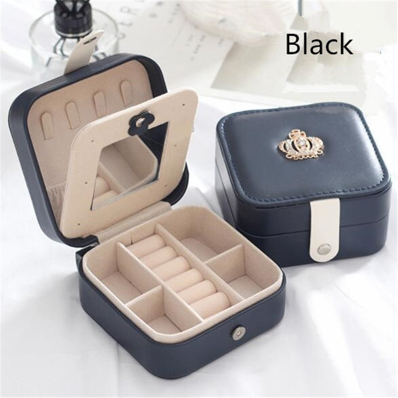 WE Jewelry Box шкатулка Ring Necklace Earring Holder Storage Box Case Jewelry Organizer Gifts Box joyeros organizador de joyas